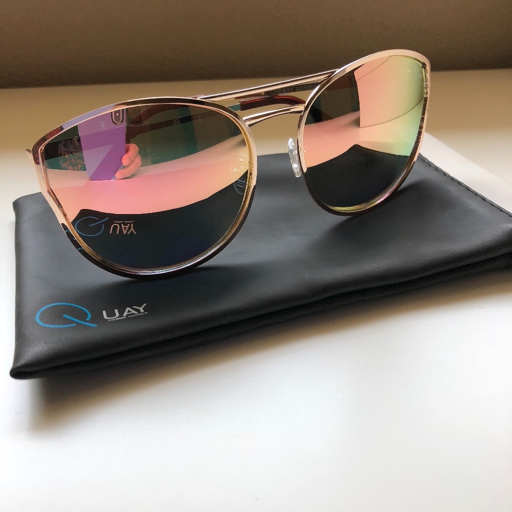 Quay 'Cherry Bomb' Sunglasses